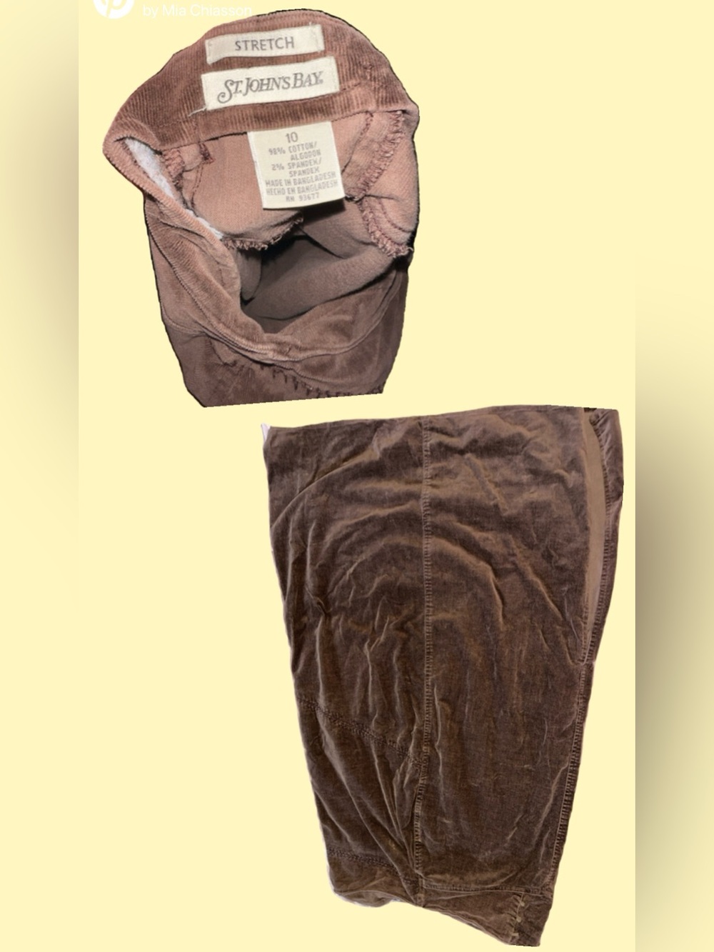 St. John's Bay Corduroy Skirt